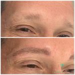 Male client with natural brows after MIcroblading Manchester.